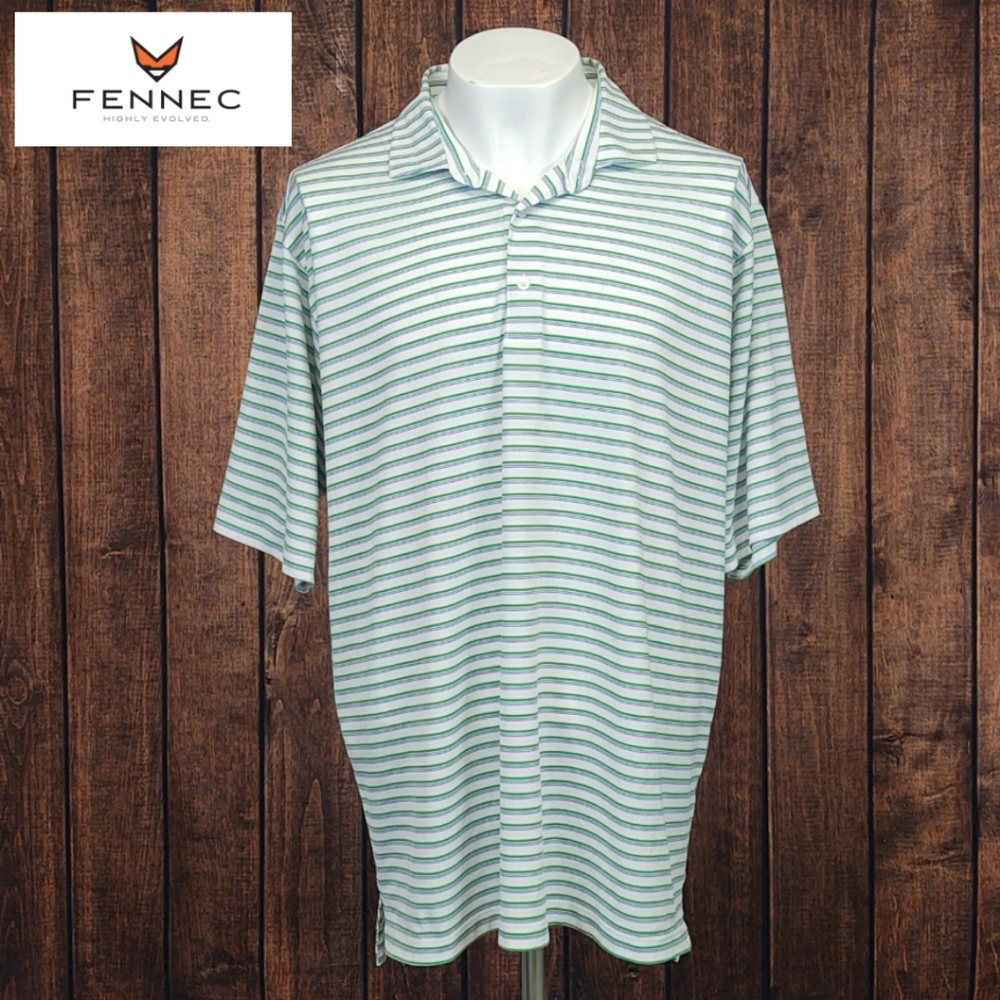 Vtg Mesh Stretch Mens Breathable Polo Like New